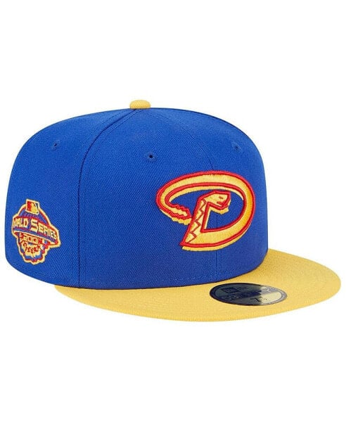 Men's Royal, Yellow Arizona Diamondbacks Empire 59FIFTY Fitted Hat