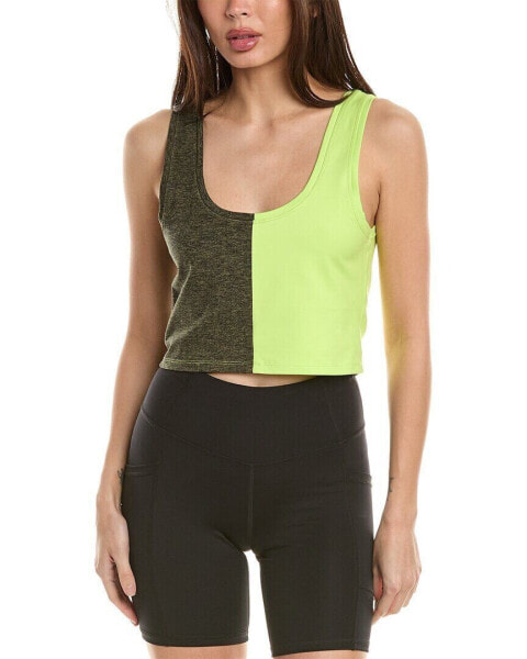 Terez Split Crop Top Women's