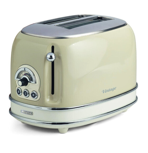 Ariete 0155/14 - 2 slice(s) - Beige - Buttons - Level - Rotary - 810 W - 190 mm - 300 mm