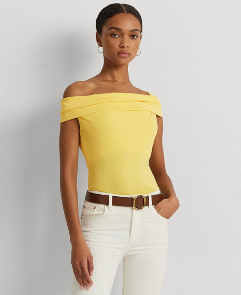 Women's Twisted Off-The-Shoulder Top