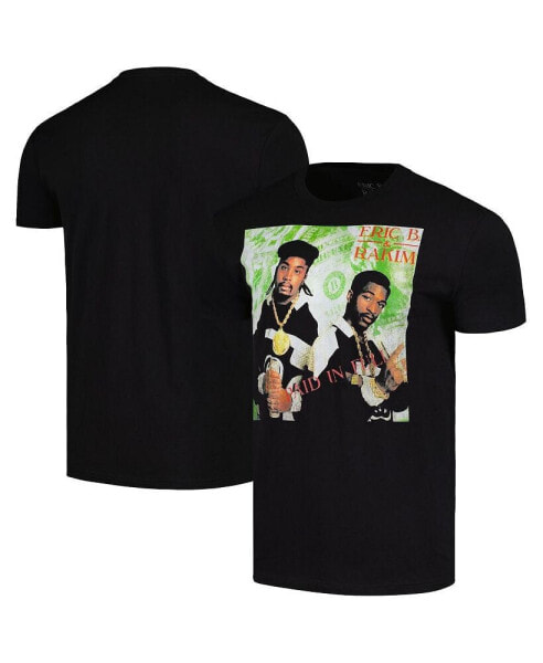 Men's Black Eric B. & Rakim Paid In Full T-shirt