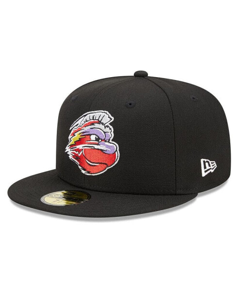 Men's Black Winston-Salem Dash Marvel x Minor League 59FIFTY Fitted Hat