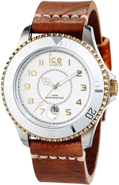 Ice-Watch Herren-Armbanduhr Analog Quarz Leder HE.LBN.SG.B.L.14