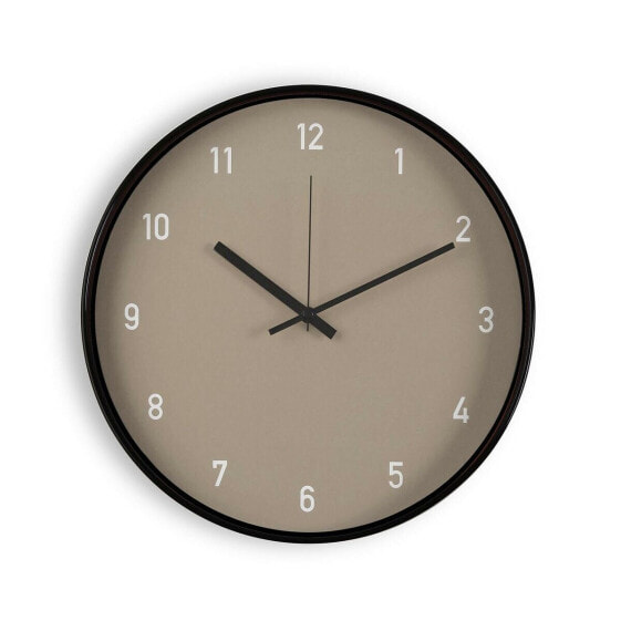 Wall Clock Versa Beige Crystal Plastic 4 x 30 x 30 cm