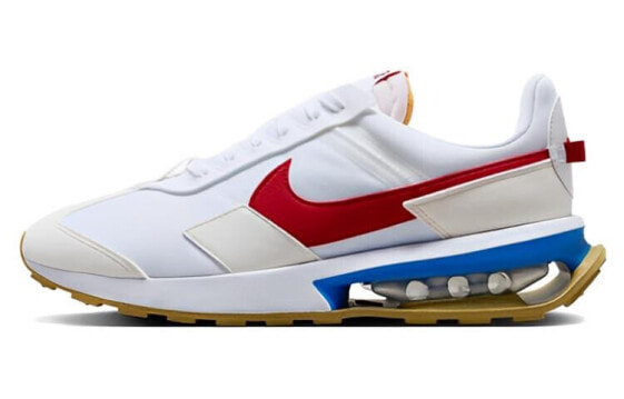 Кроссовки Nike Air Max Pre-Day ударопоглощающие бело-сине-красные