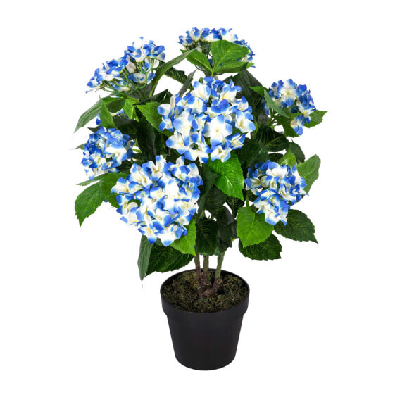 Kunstpflanze Hortensie im Topf 70 cm