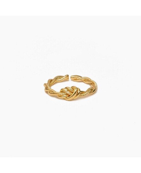Intertwined Adjustable Ring