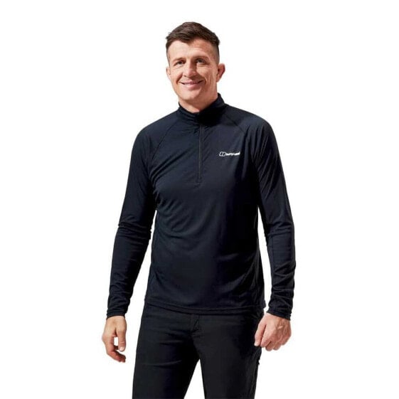 BERGHAUS Trailblaze Tech half zip long sleeve T-shirt