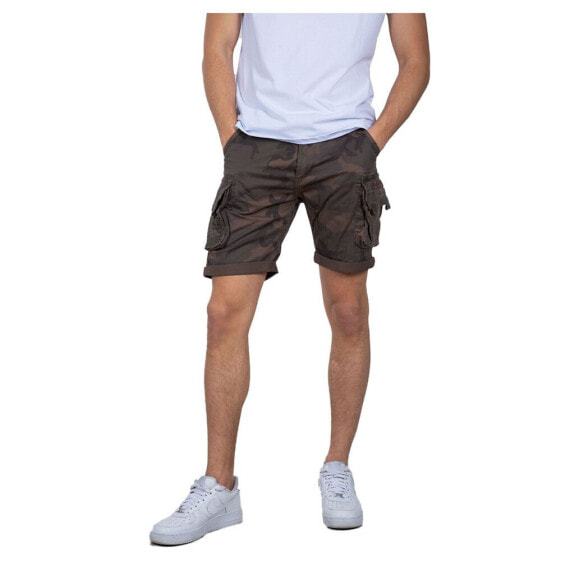 ALPHA INDUSTRIES Crew Camo shorts