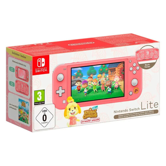 NINTENDO Switch Lite Animal Crossing Especial Edition