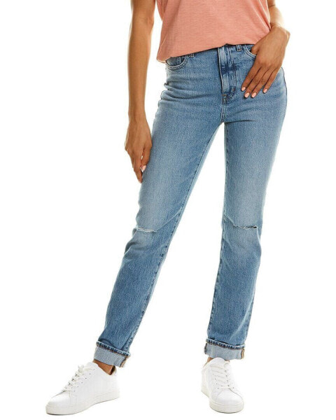 Madewell High-Rise Bilston Wash Slim Boy Jean Women's Blue T25