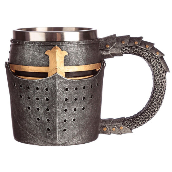 PUCKATOR Medieval Helmet And Mail Jug