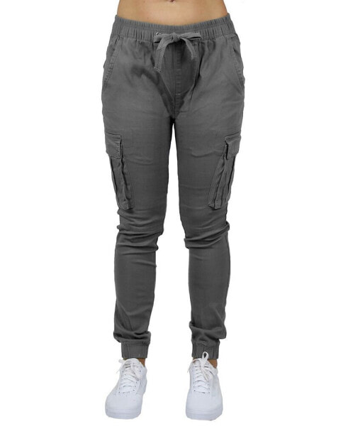 Women's Loose Fit Cotton Stretch Twill Cargo Joggers