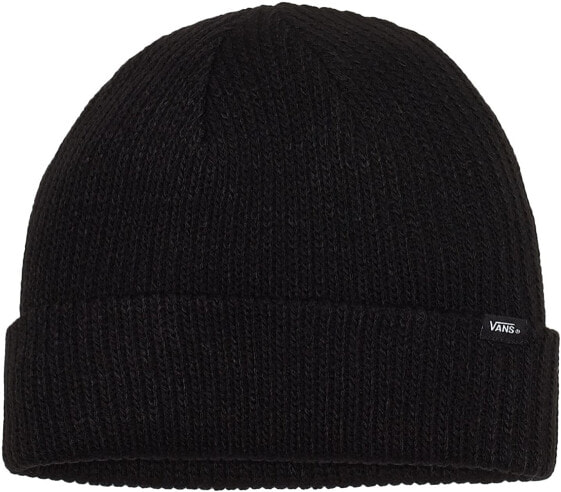 Мужская шапка черная вязаная Vans Mens CORE Basics Beanie Black ONE Size