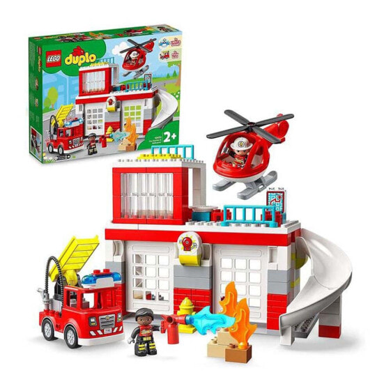 LEGO Fireman And Helicopter Park