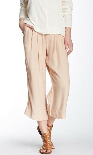 Harlowe & Graham Womens Belted Pleated Full Guacho Capri Pants Size X-Small