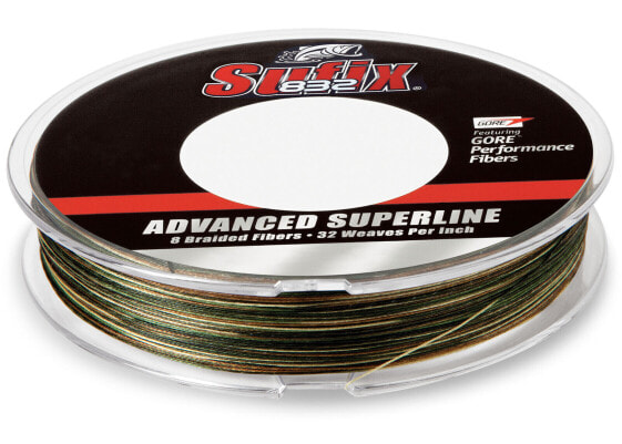 Sufix 832 Braid Fishing Line 1200 Yds, 65 Lb., Camo