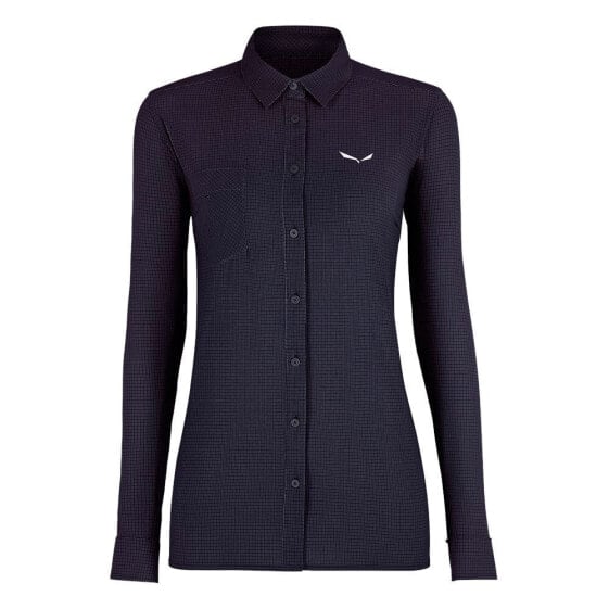 Базовый слой Рубашка Salewa Puez Minicheck 2 Dryton Long Sleeve Shirt