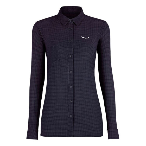 SALEWA Puez Minicheck 2 Dryton long sleeve shirt