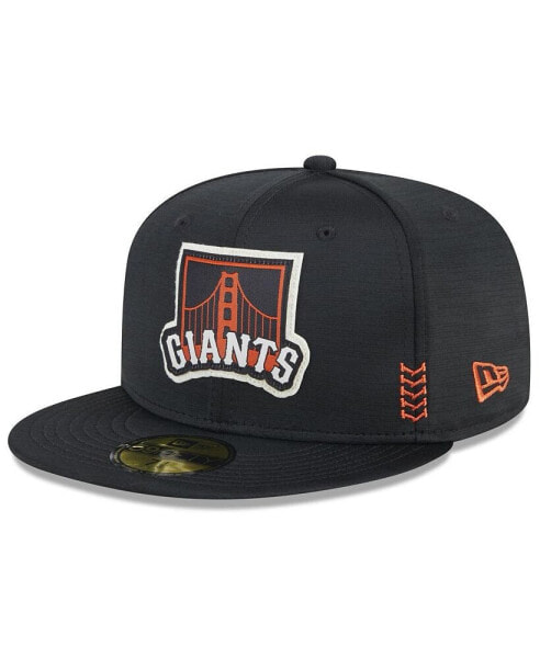 Men's Black San Francisco Giants 2024 Clubhouse 59FIFTY Fitted Hat