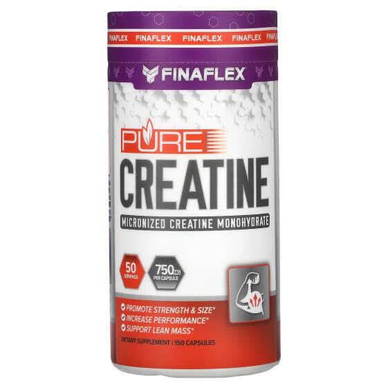 Pure Creatine, 750 mg, 150 Capsules