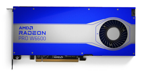 AMD Radeon PRO W6000 - Radeon PRO W6600 - 8 GB - GDDR6 - 128 bit - 7680 x 4320 pixels - PCI Express x8 4.0