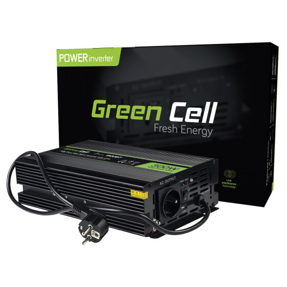 Green Cell INV07 - Universal - Auto - 12 V - 300 W - 230 V - DC-to-AC