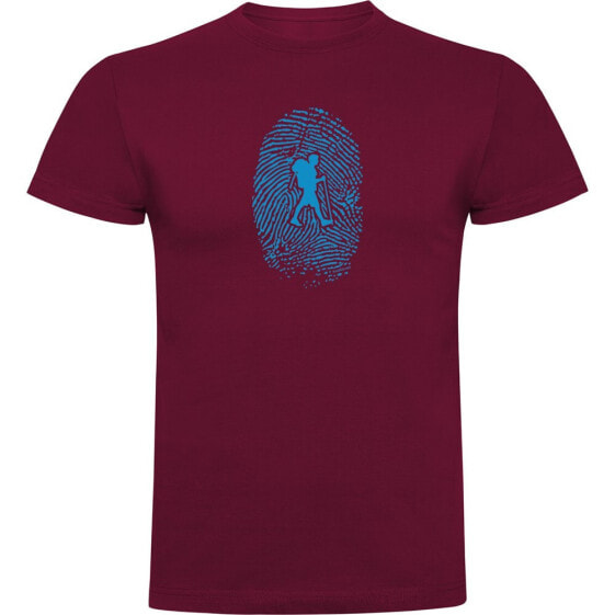 KRUSKIS Hiker Fingerprint short sleeve T-shirt