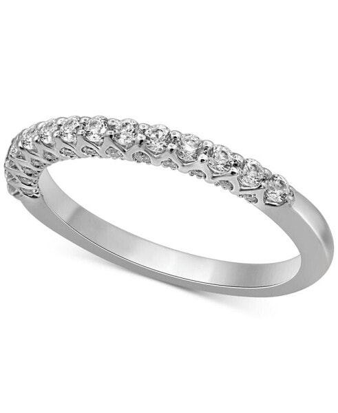 Кольцо Macy's Diamond Band 14K White Gold