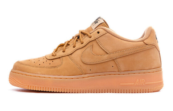 Nike Air Force 1 Low 空军一号 防滑 低帮 板鞋 GS 小麦 2017版 / Кроссовки Nike Air Force 1 Low GS 2017 943312-200