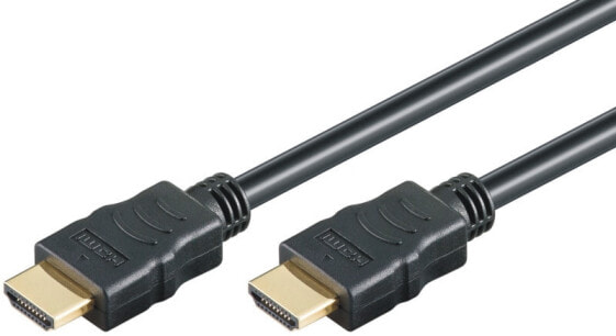 M-CAB 7003049 - 10 m - HDMI Type A (Standard) - HDMI Type A (Standard) - 4096 x 2160 pixels - 3D - Black
