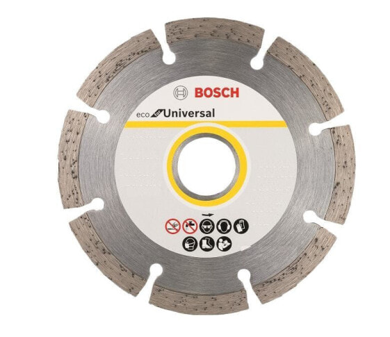 Алмазный диск Bosch 125мм сегментный эко универсальный