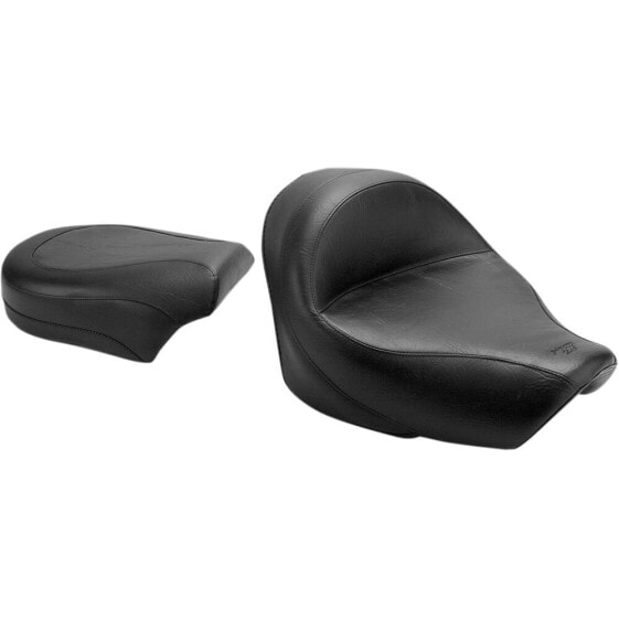 MUSTANG Two Piece Wide Touring 2-Up Vintage Smooth 76521 Seat