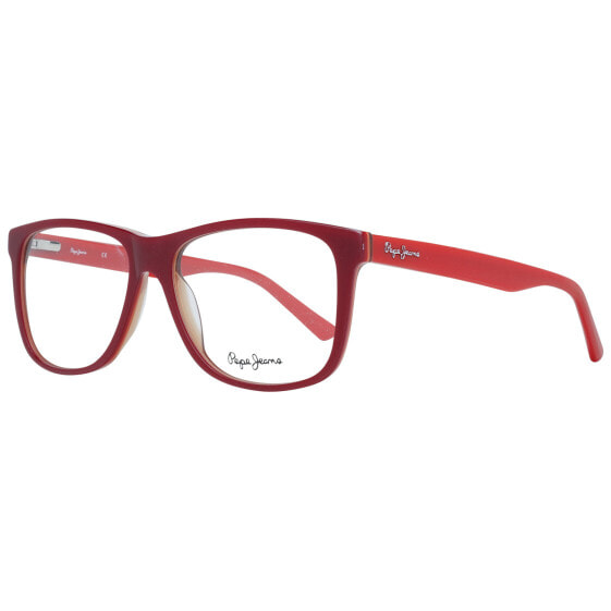 Pepe Jeans Brille PJ3280 C4 55 Herren Burgunder 55-15-145