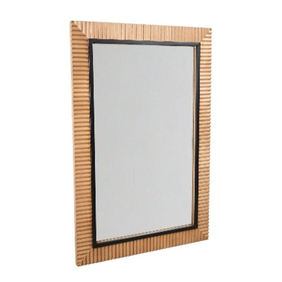 Wall mirror Romimex Brown Birch Mirror Particleboard 4 x 117 x 79 cm