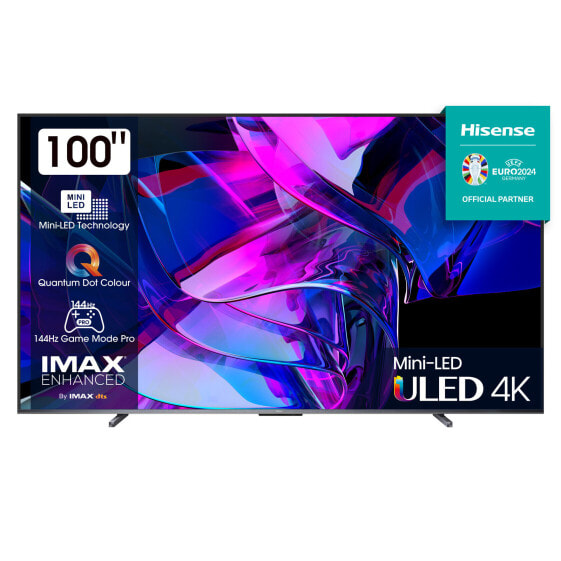 Hisense 100U7KQ sw LED-TV Mini LED UHD Multituner BT Smart Dolby Vision HDR10+