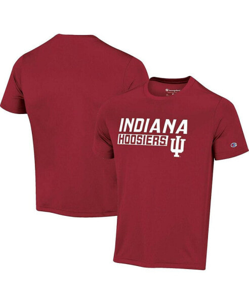 Men's Crimson Indiana Hoosiers Impact Knockout T-shirt