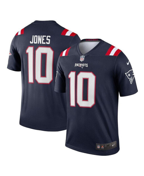 Men's Mac Jones Navy New England Patriots Legend Jersey