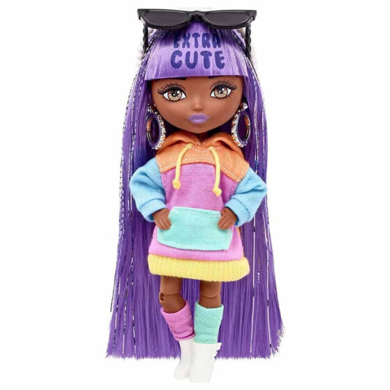 BARBIE Extra Mini Purple Hair Doll