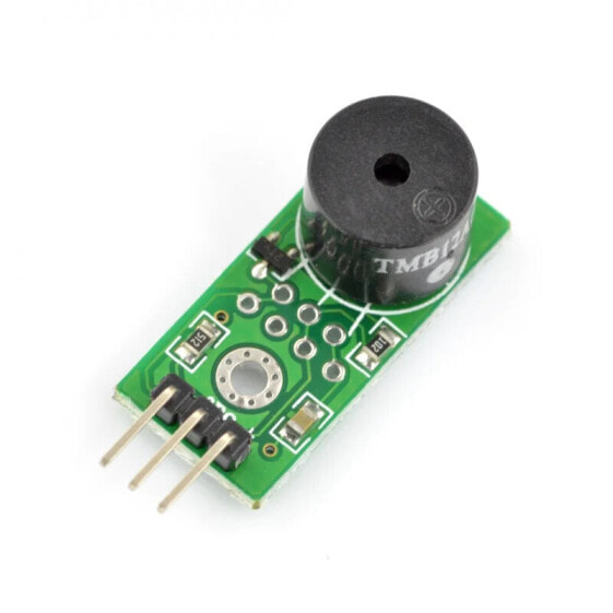 Блок с активной пищалкой и генератором - зеленый, Электроника, OEM, Module with active buzzer with generator - green