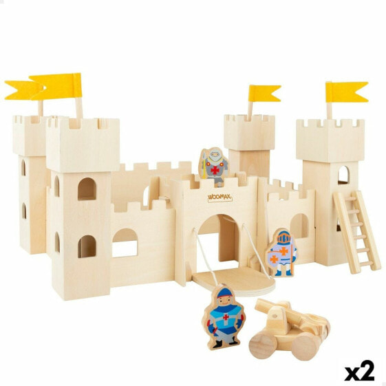 Игровой набор WooMax Castle Woomax Toy 9 Pieces 2 Units (Замок)
