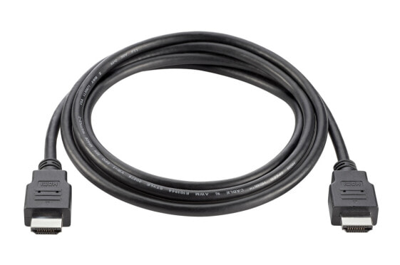 HP HDMI Standard Cable - 1.8 m - HDMI Type A (Standard) - HDMI Type A (Standard) - Black