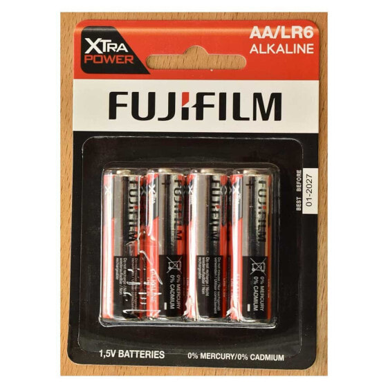FUJIFILM LR06 AA Alkaline Battery 4 Units