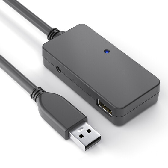 Кабель USB 3.2 Gen 1 (3.1 Gen 1) Type-A PureLink DS3200-050, 5000 Mbit/s, черный, пластик PVC