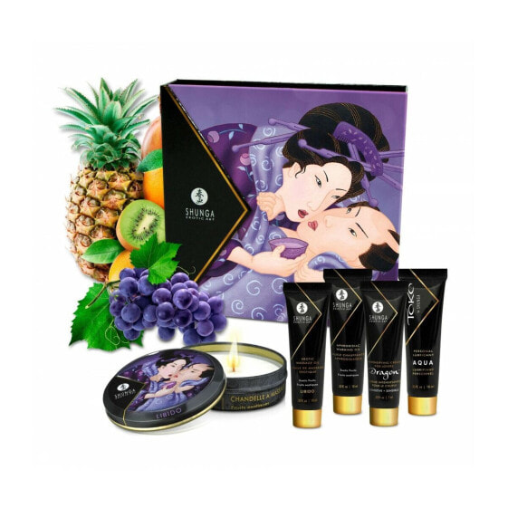 Большой набор для удовольствий Shunga SECRET GEISHA EXOTIC FRUITS