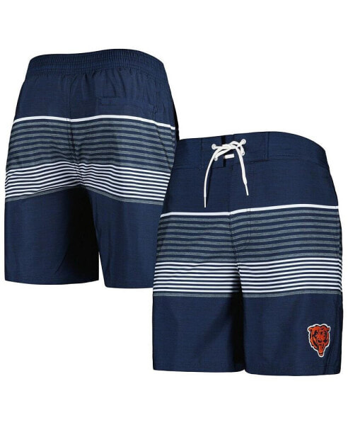 Men's Navy Chicago Bears Coastline Volley Swim Shorts