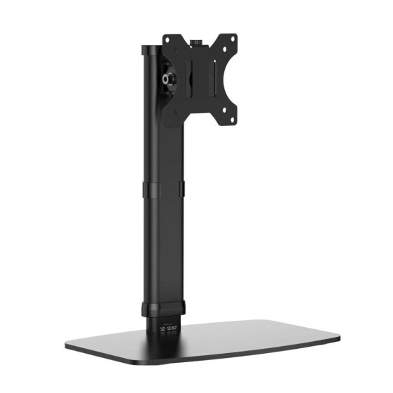 Tripp DDV1727S Single-Display Monitor Stand - Height Adjustable - 17” to 27” Monitors - Freestanding - 6 kg - 43.2 cm (17") - 68.6 cm (27") - 100 x 100 mm - Black