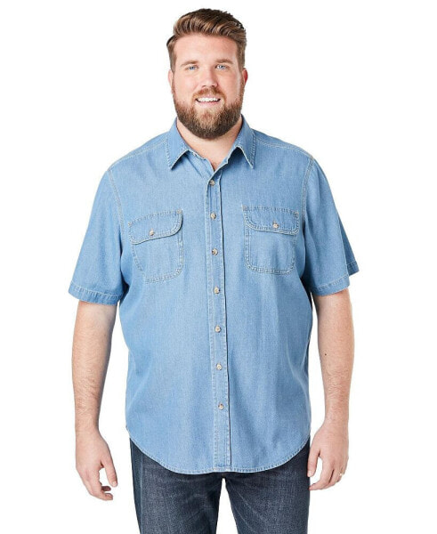 Big & Tall by KingSize Short Sleeve Shirt