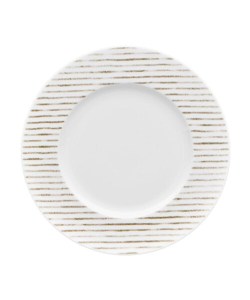 Hammock Rim Salad Plate - Stripes