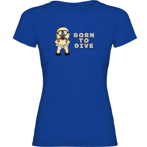 KRUSKIS Born To Dive short sleeve T-shirt